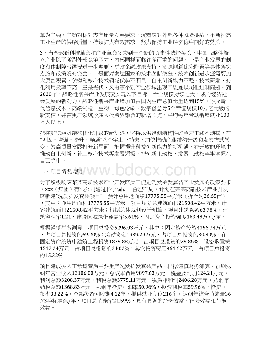 洗发护发套装项目工作总结汇报文档格式.docx_第2页