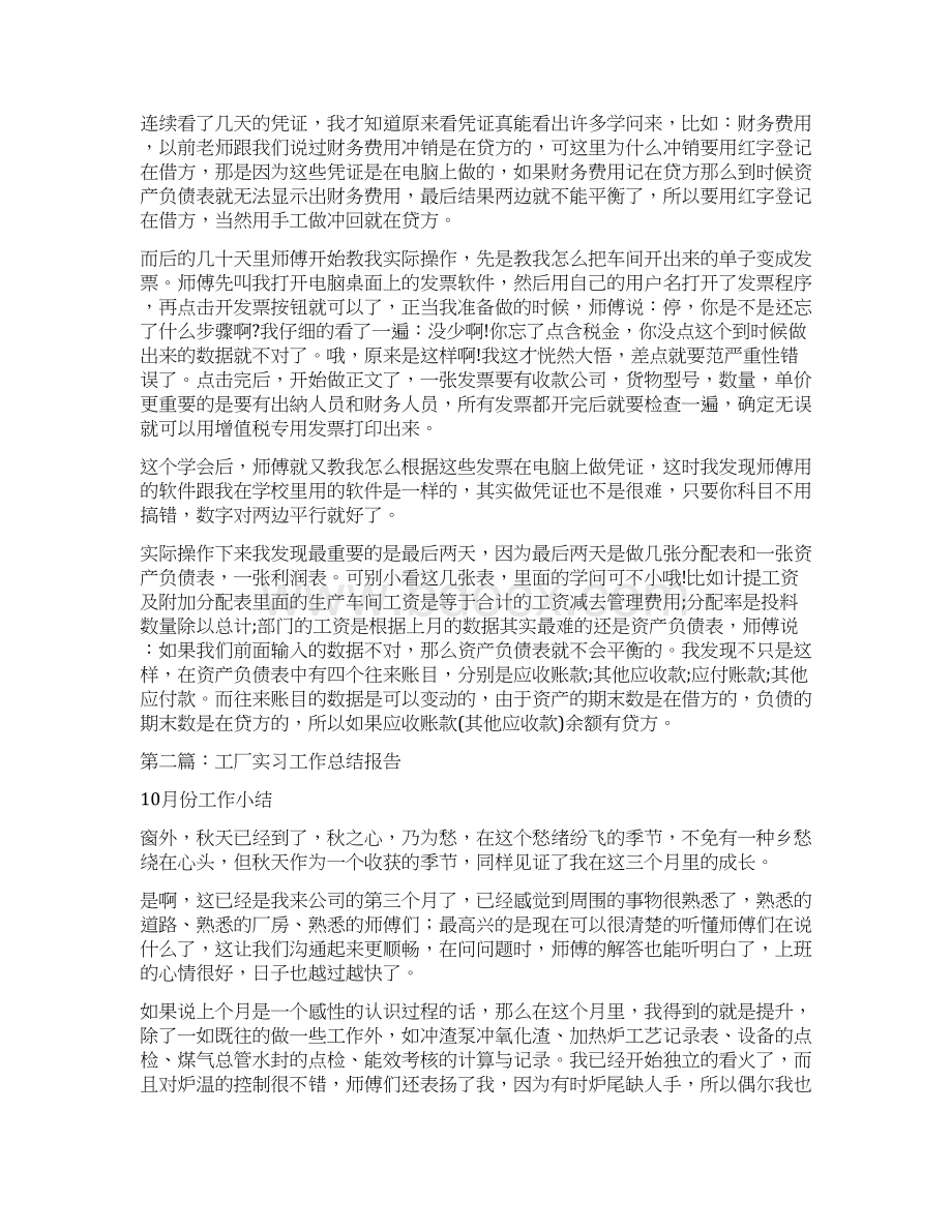 工厂会计工作总结报告.docx_第2页