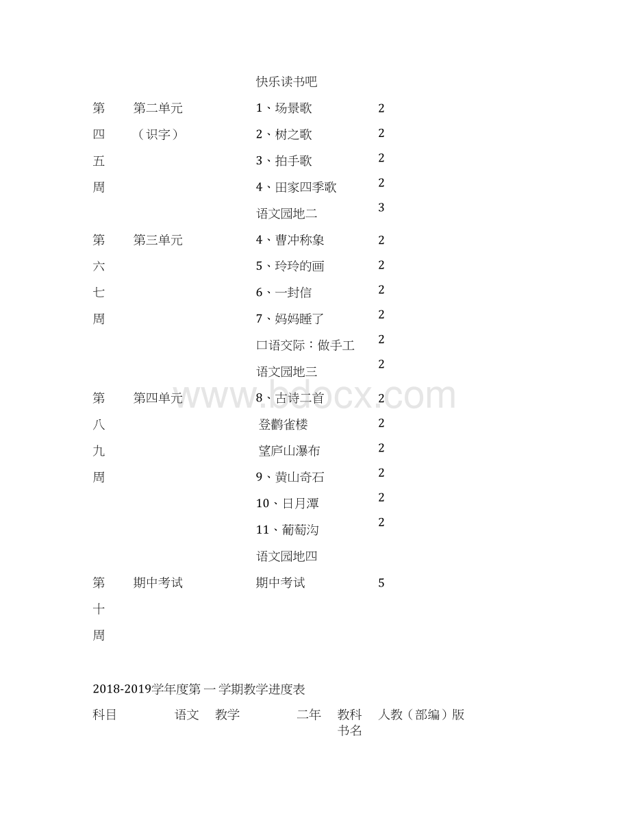 部编版二年级语文上全册教案Word格式.docx_第3页