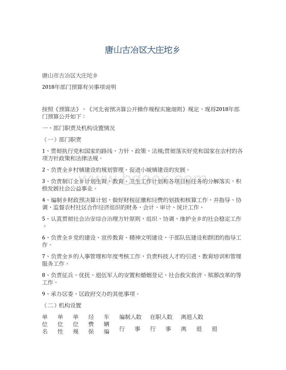 唐山古冶区大庄坨乡.docx_第1页