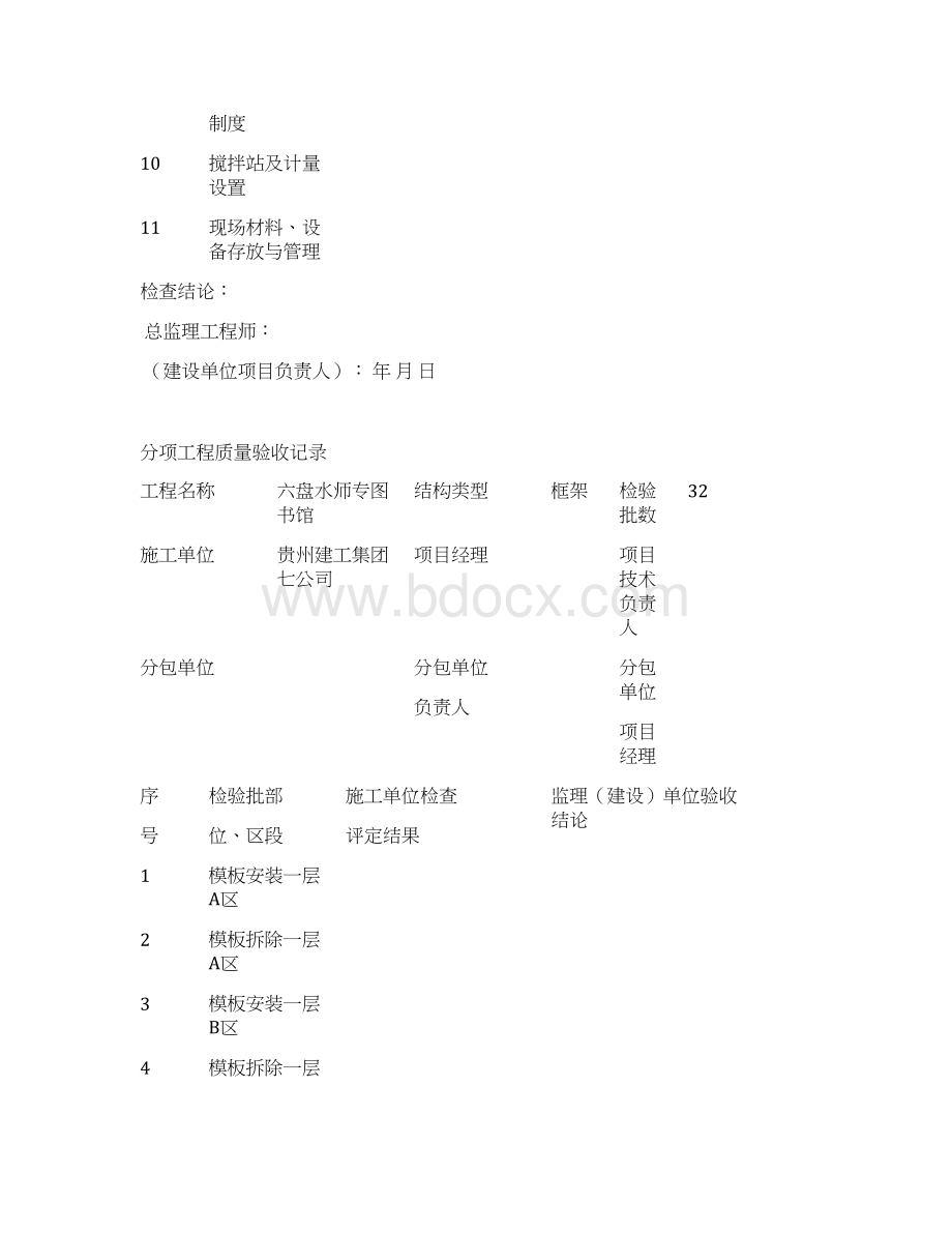 建筑工程施工质量验收统一标准表格DOC 56页.docx_第2页