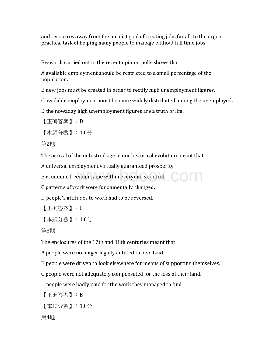 公共英语五级考试试题四十三Word格式文档下载.docx_第2页