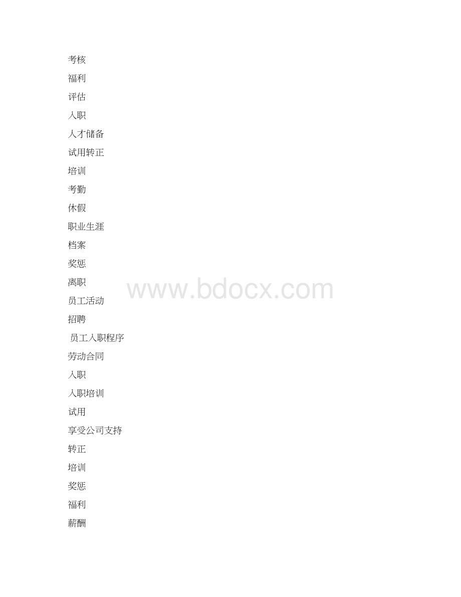 基础人事管理流程图全配图超详细精品文档文档格式.docx_第2页