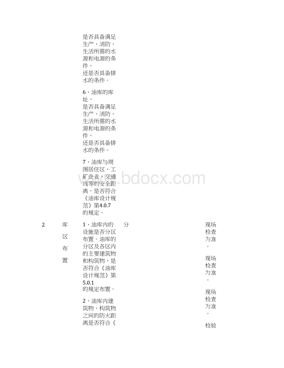 最新油库安全检查表.docx_第2页