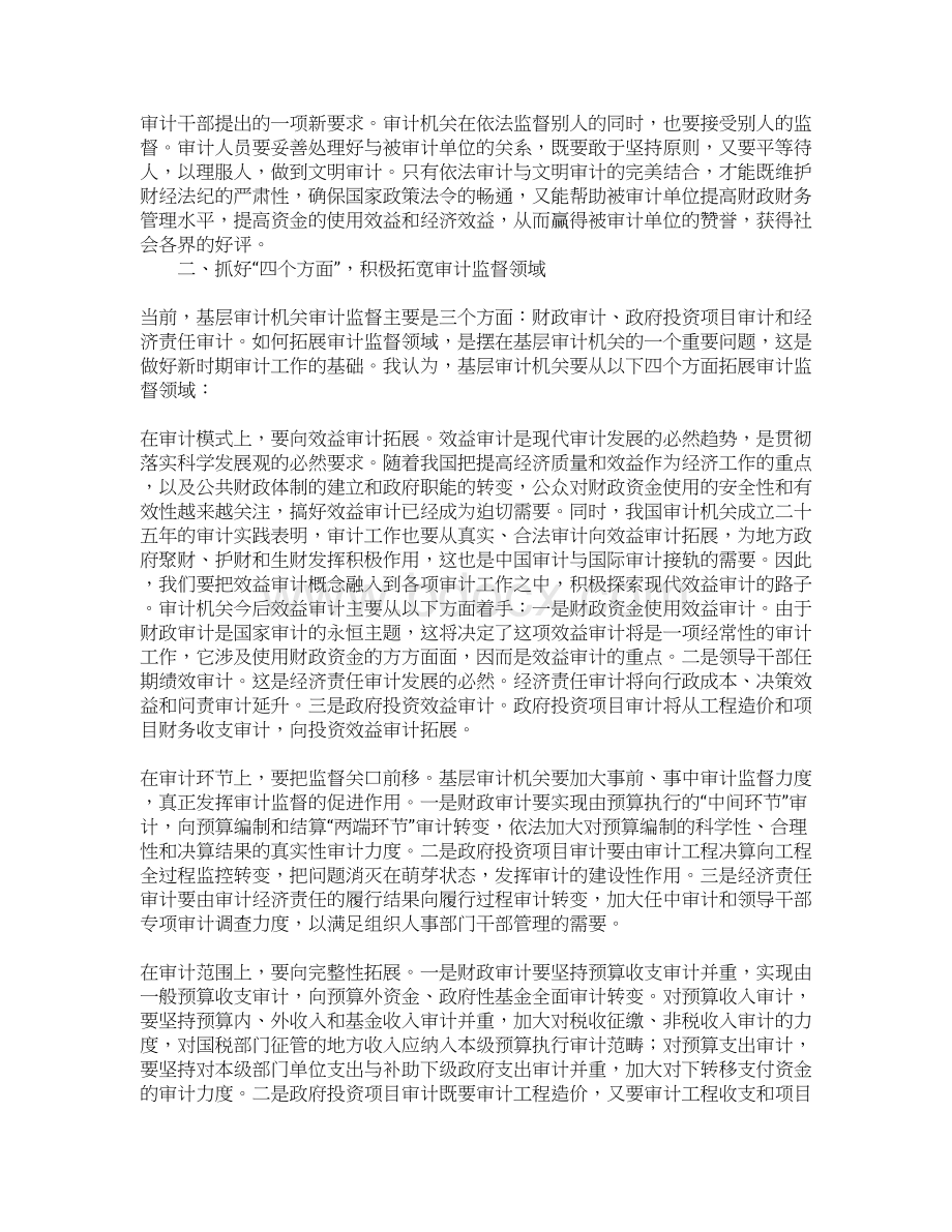 如何做好新时期审计工作.docx_第2页