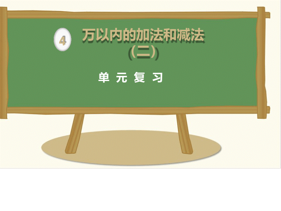 最新人教版数学小学三年级上册第4单元单元复习公开课课件.pptx_第1页