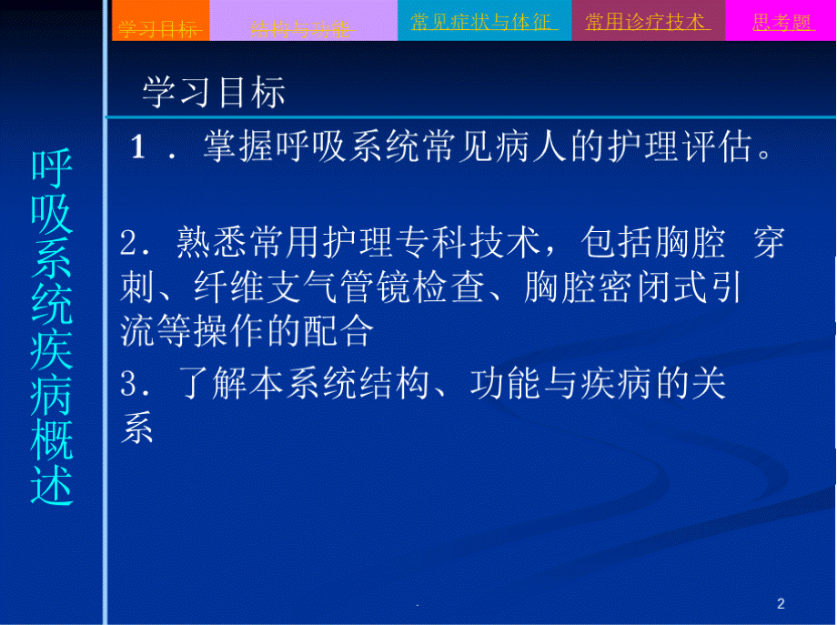 呼吸系统疾病病人的护理ppt演示课件.pptx_第2页