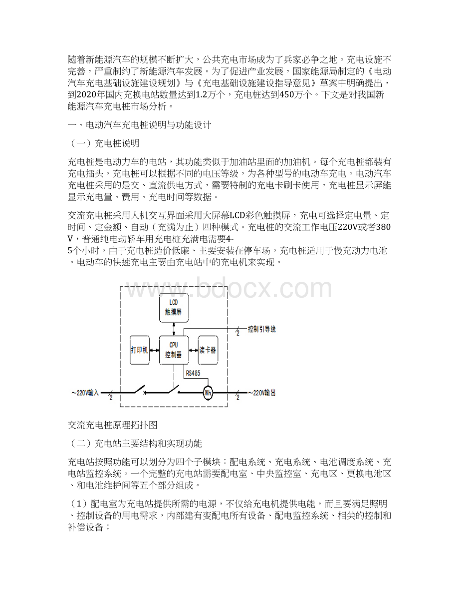 精品推荐电动汽车充电桩市场分析报告word版可编辑.docx_第2页