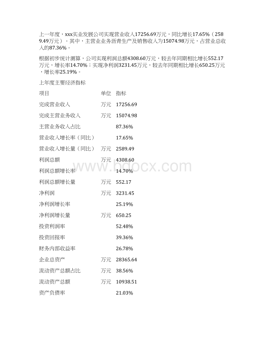 新建沥青项目投资计划书 1.docx_第2页