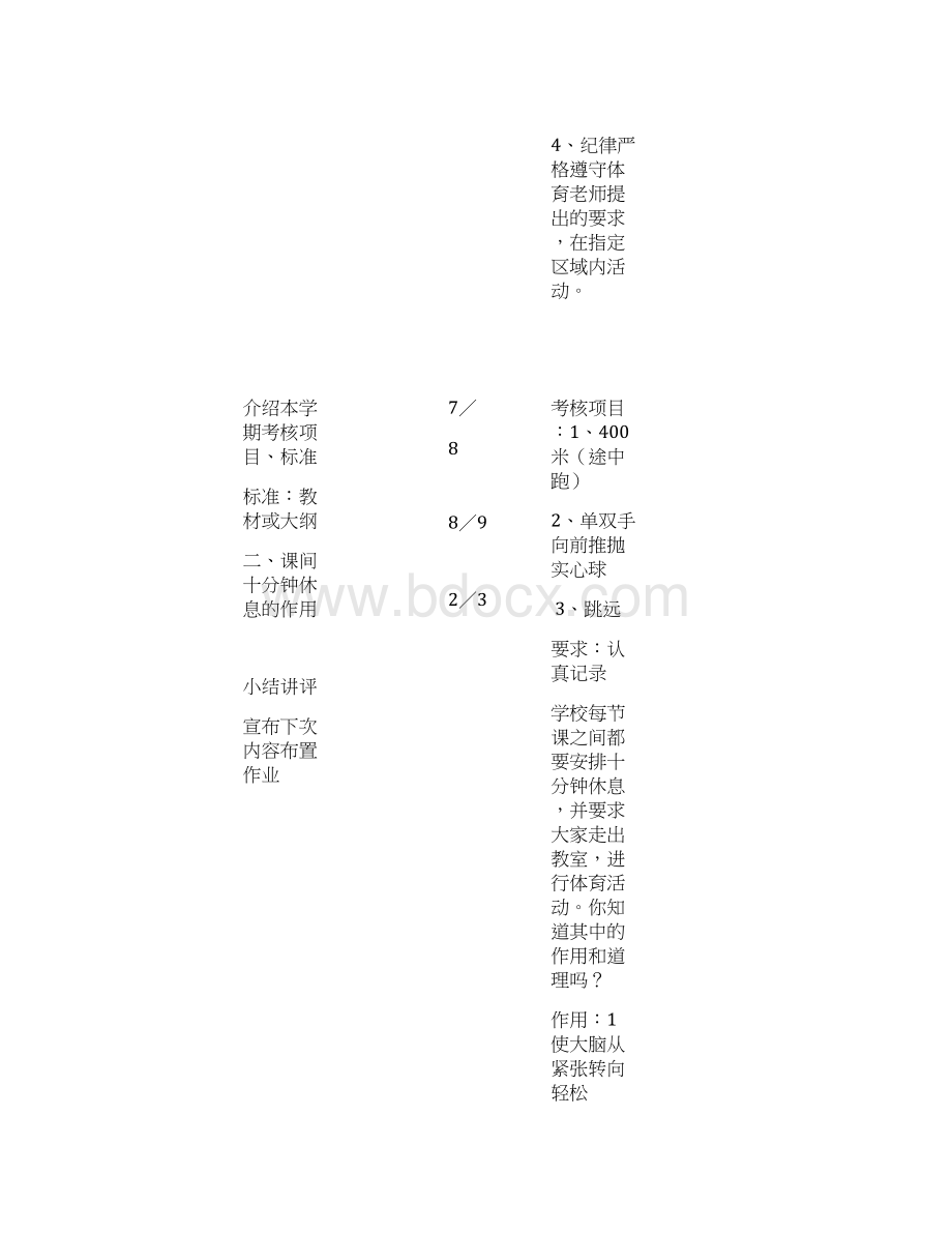 六年级体育教案全集 2.docx_第3页