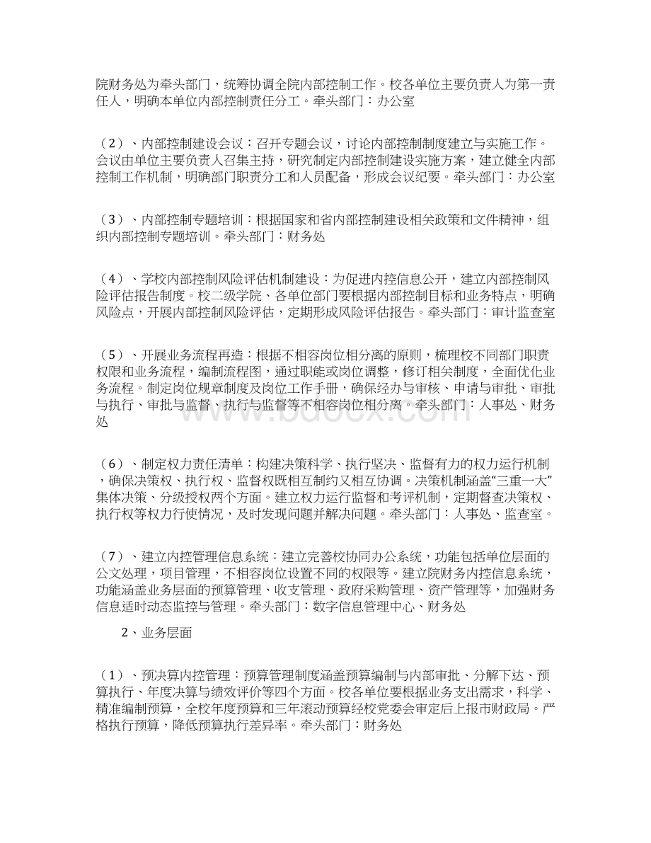 学校内部控制制度Word文档下载推荐.docx_第3页