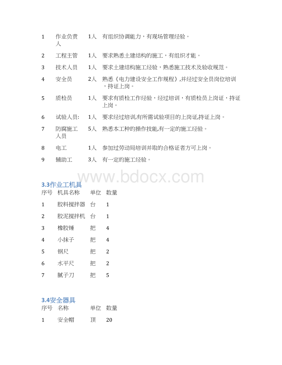 密闭空间环氧树脂防腐施工方案.docx_第3页