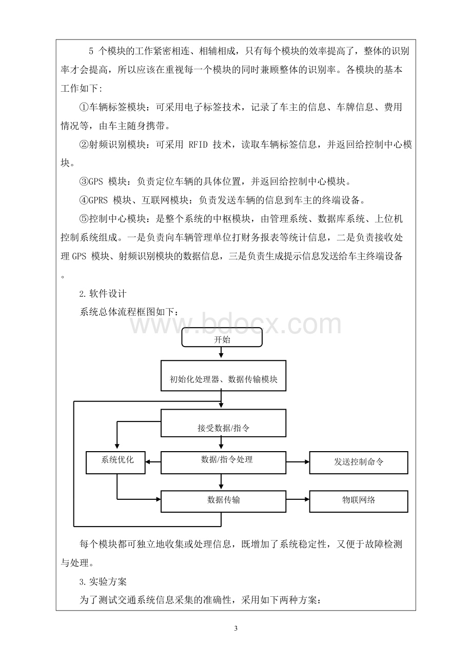 基于物联网的RFID交通系统设计开题报告资料文档格式.docx_第3页