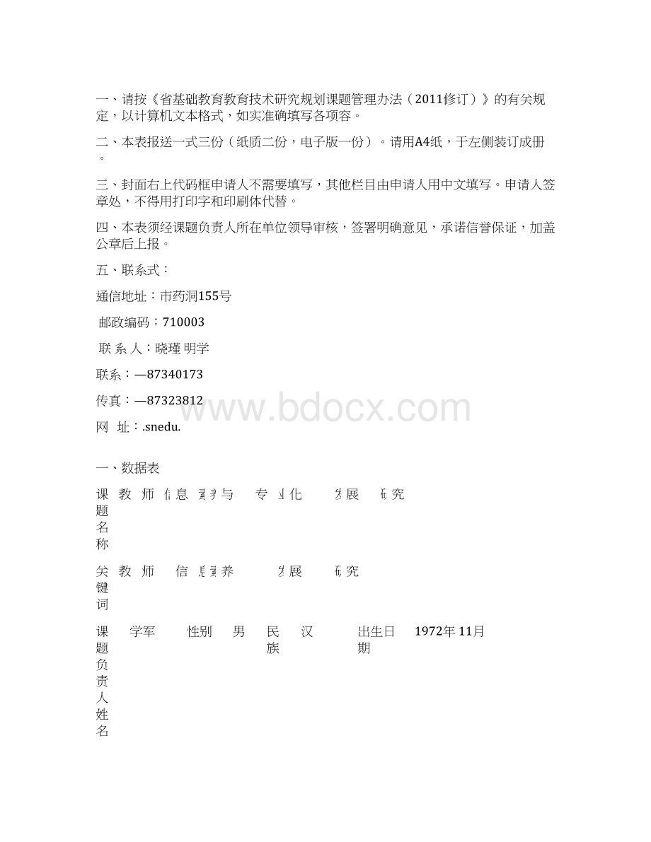 教师信息素养与专业化发展研究教育技术课题研究申报表.docx_第3页