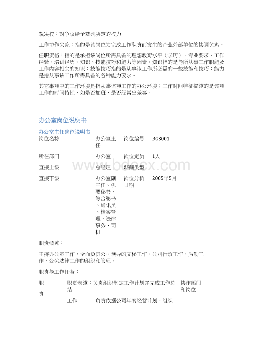 050513岗位说明书办公室2hy精品文档Word文档下载推荐.docx_第3页