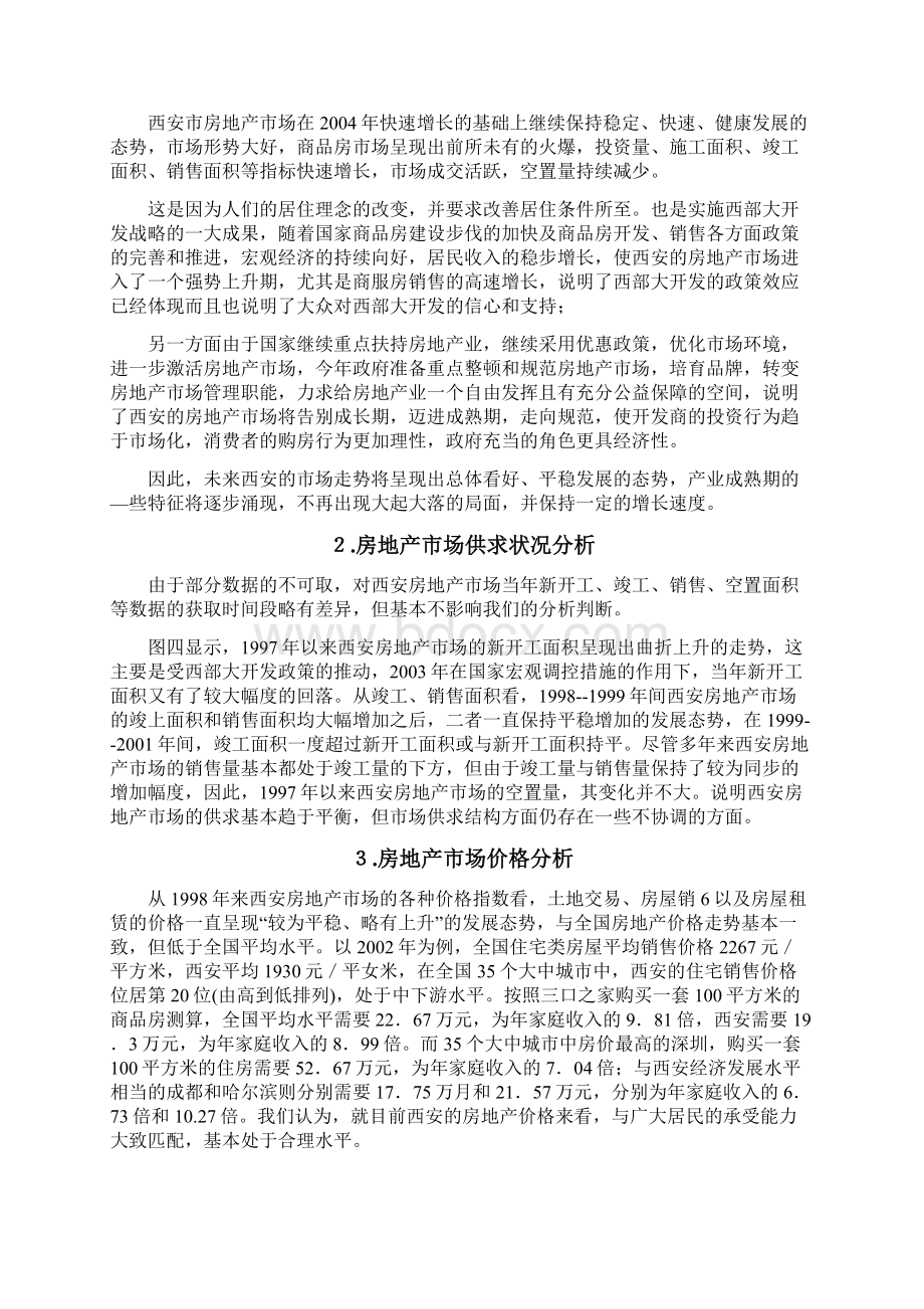 市场分析西安房地产市场分析报告.docx_第3页