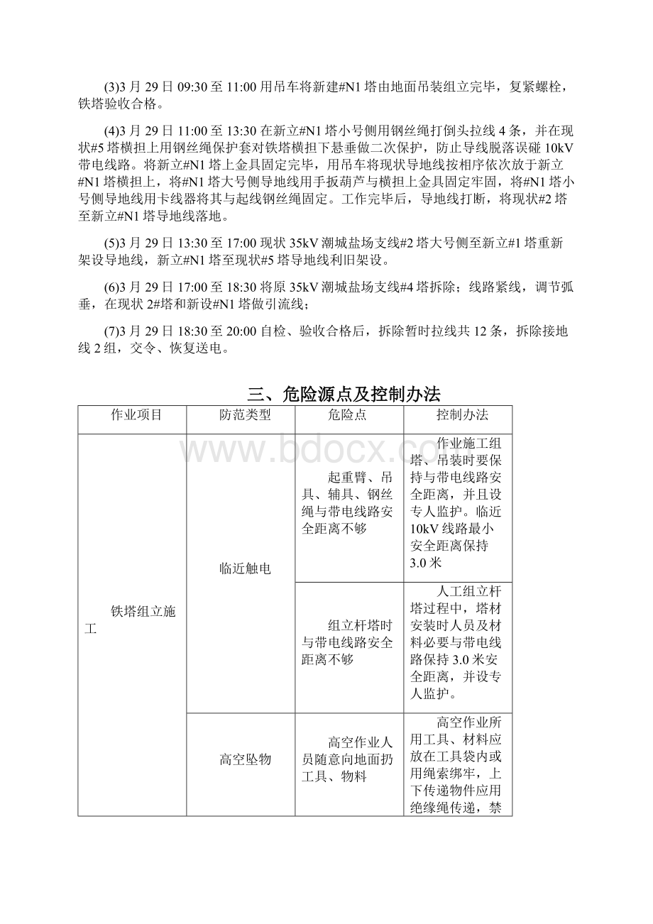 35KV输电线路铁塔迁改方案样本文档格式.docx_第3页