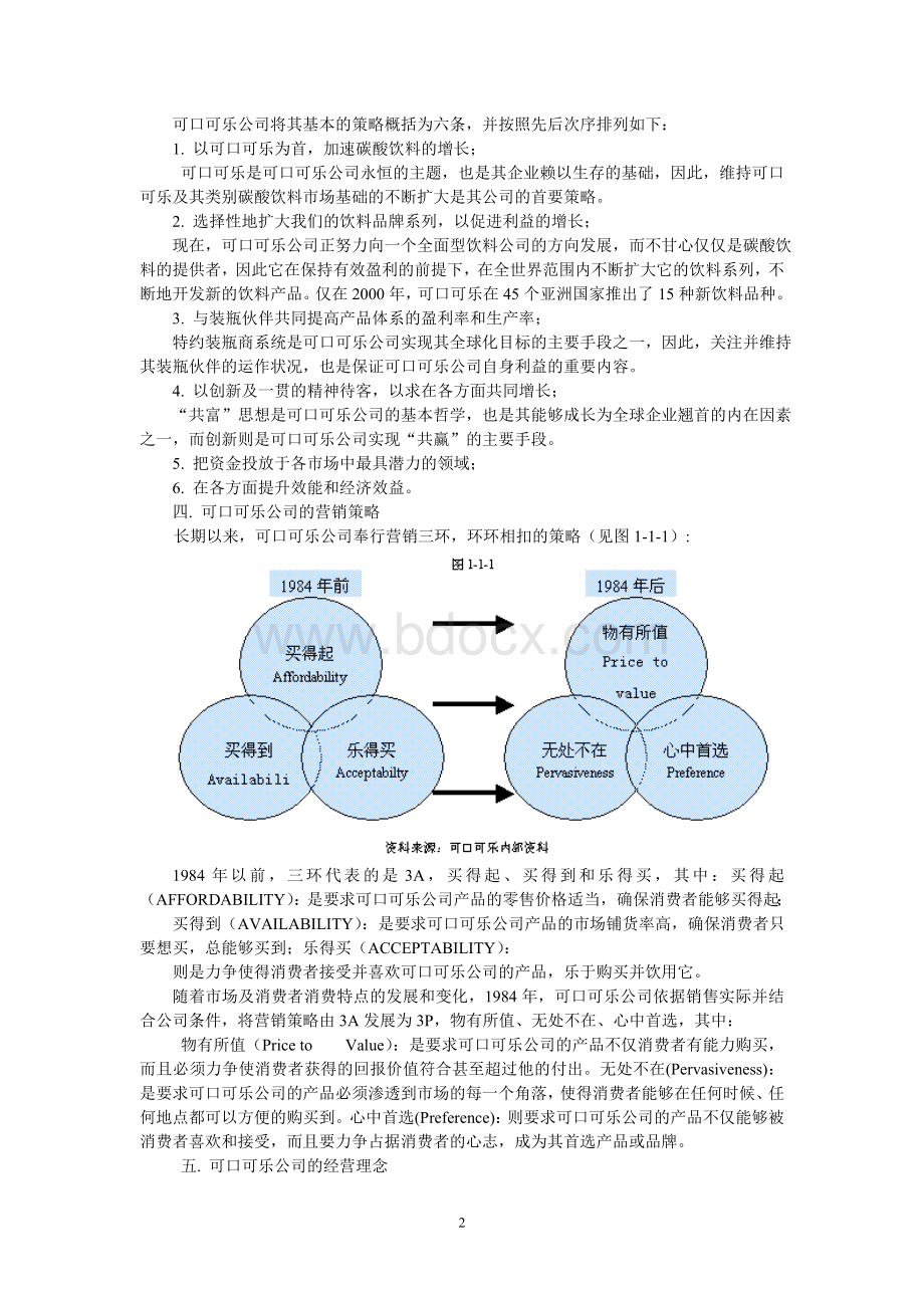 可口可乐中国营销战略手册Word格式.doc_第2页