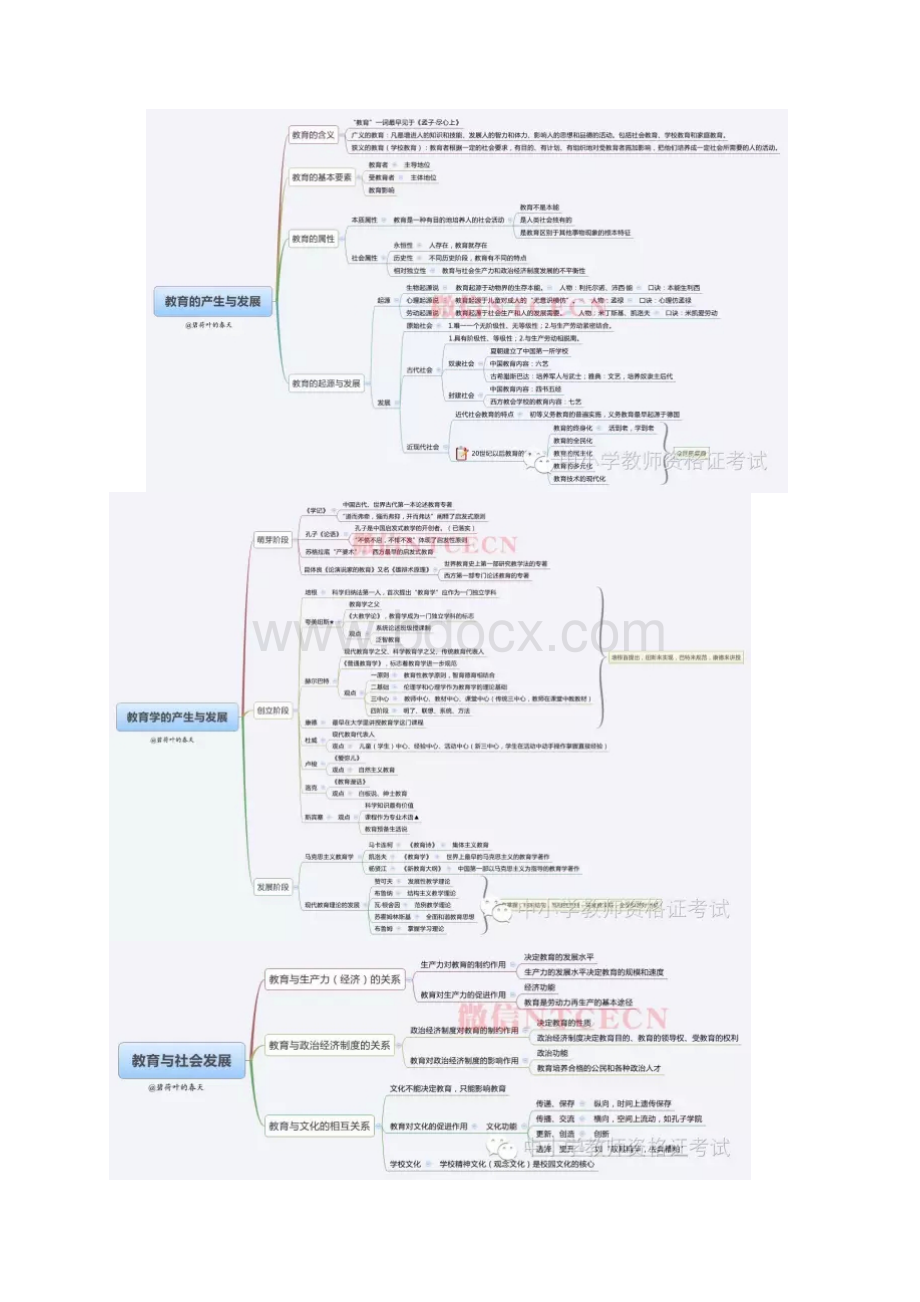 中学教育知识与能力全知识点思维导图收藏Word文件下载.docx_第2页