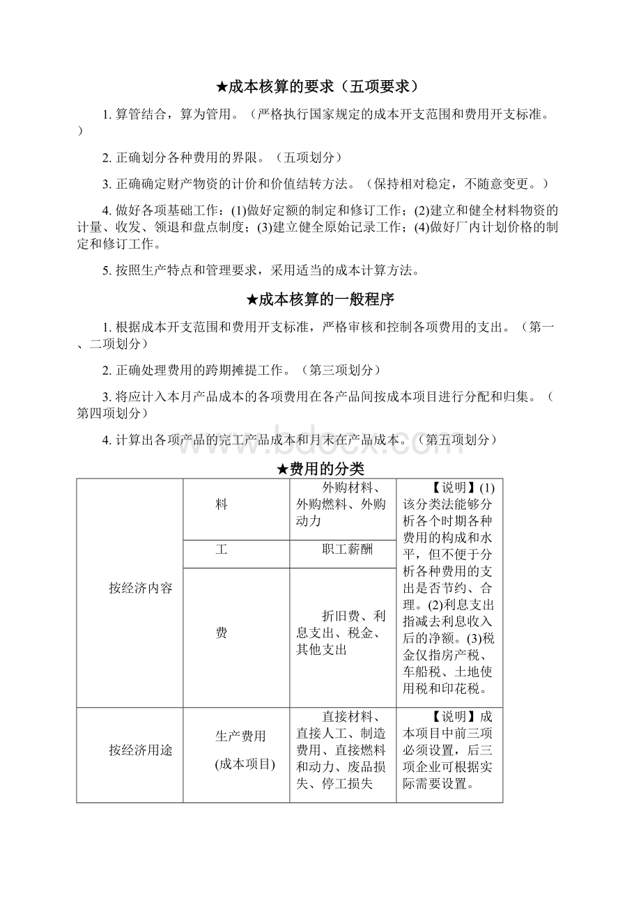 成本会计笔记整理Word文档下载推荐.docx_第2页