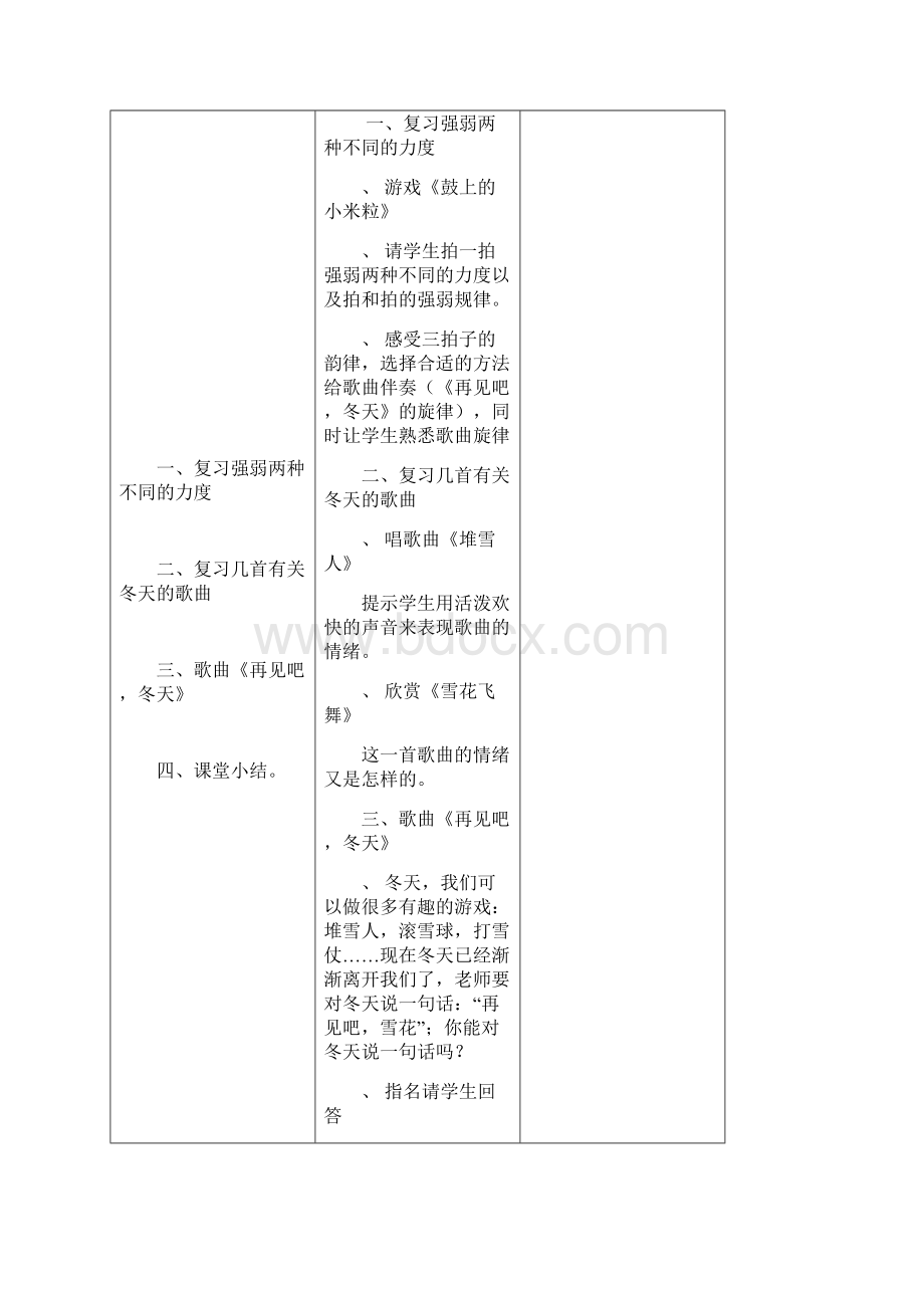 一年级下册音乐教案模板.docx_第2页