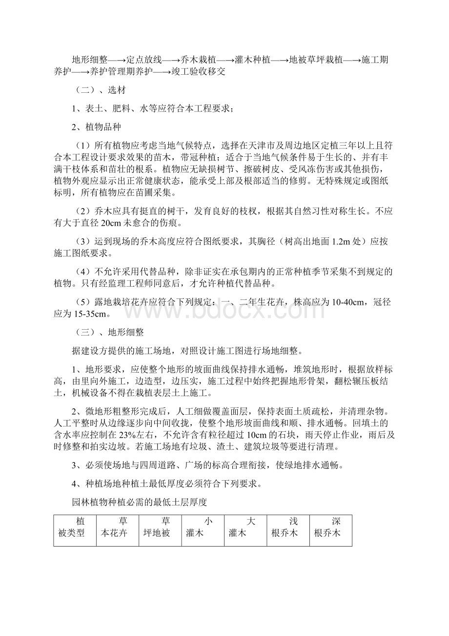 绿化工程施工质量控制措施Word文档下载推荐.docx_第2页