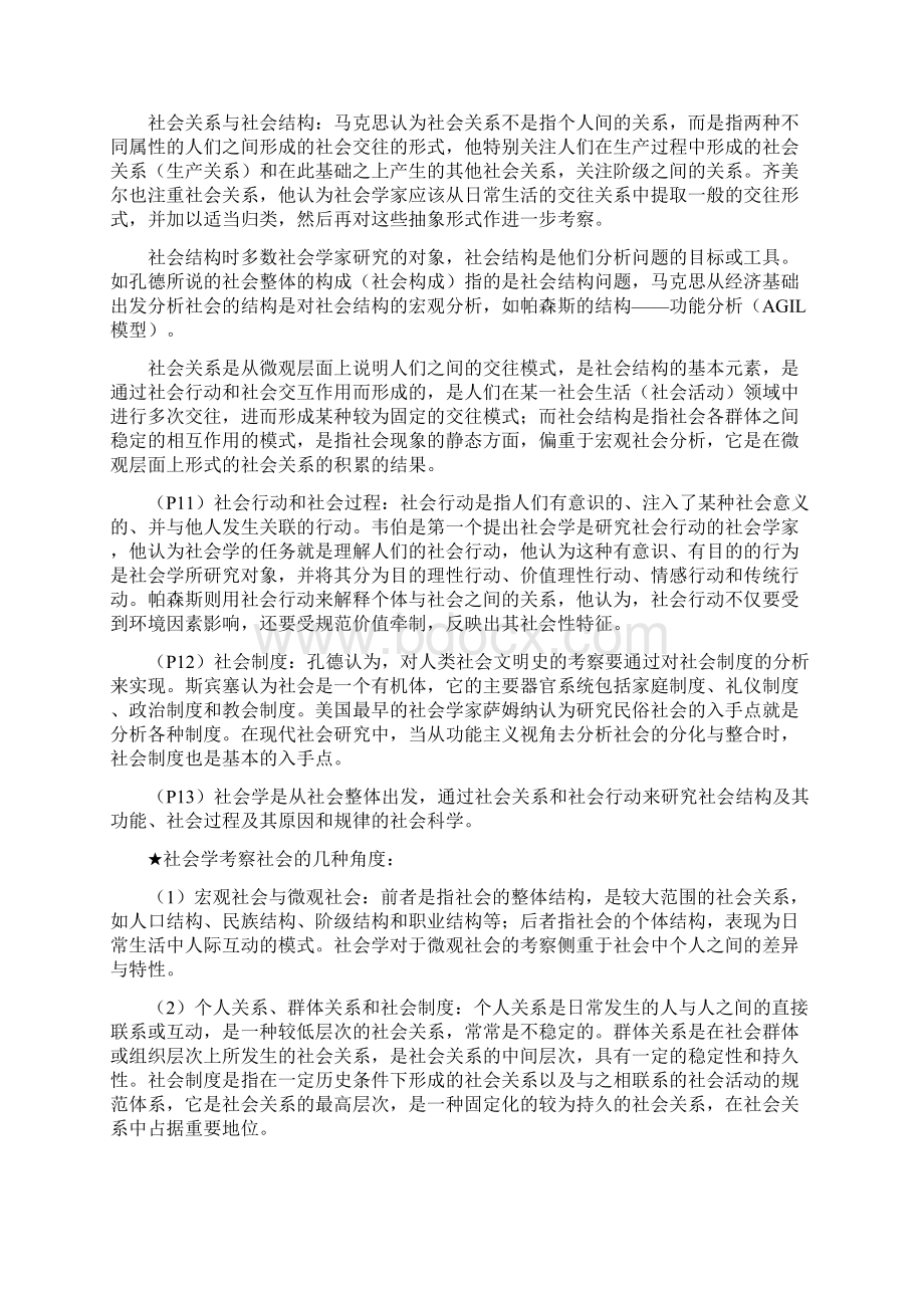 王思斌社会学教程总结北大考研Word格式.docx_第2页