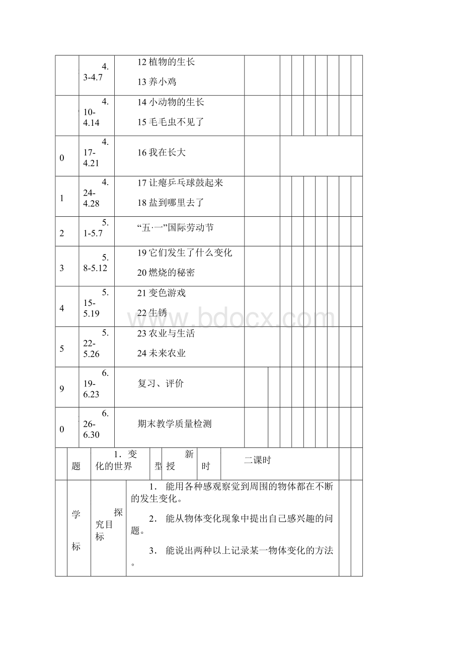 小学四年级下册科学教案2Word文档格式.docx_第3页