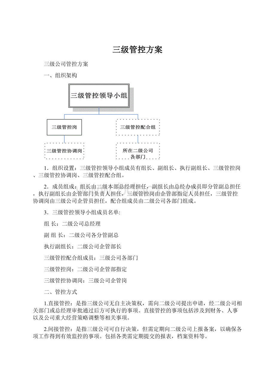 三级管控方案Word文件下载.docx_第1页