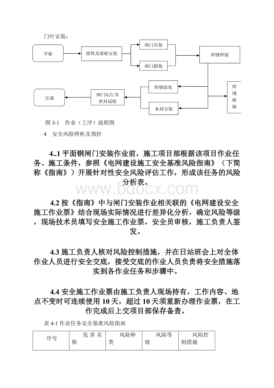 水库进出水口事故检修闸门安装作业指导书.docx_第2页