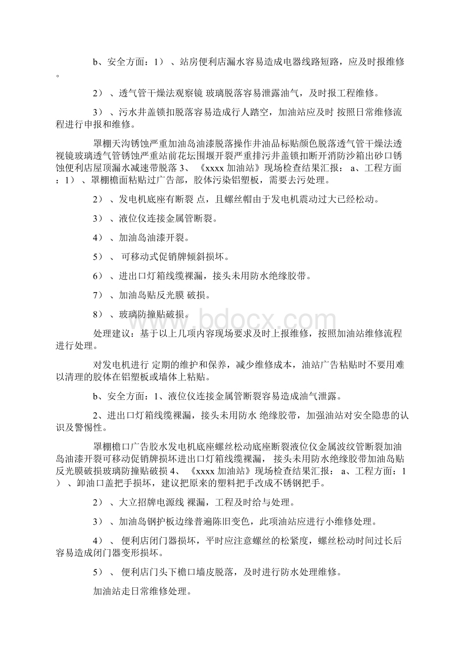 加油站年度自查报告文档格式.docx_第3页