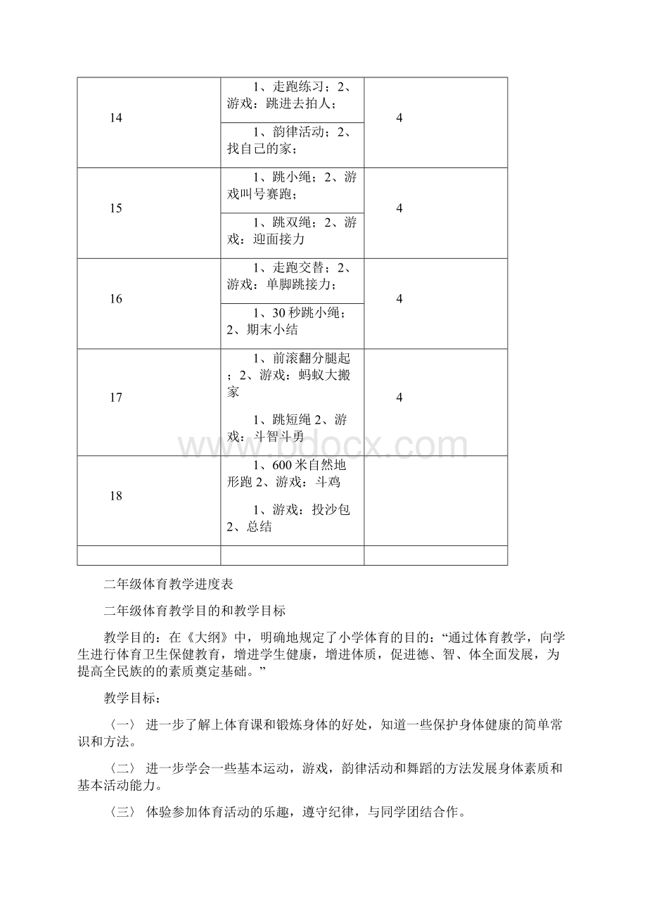 小学二年级上册体育全册教案.docx_第3页