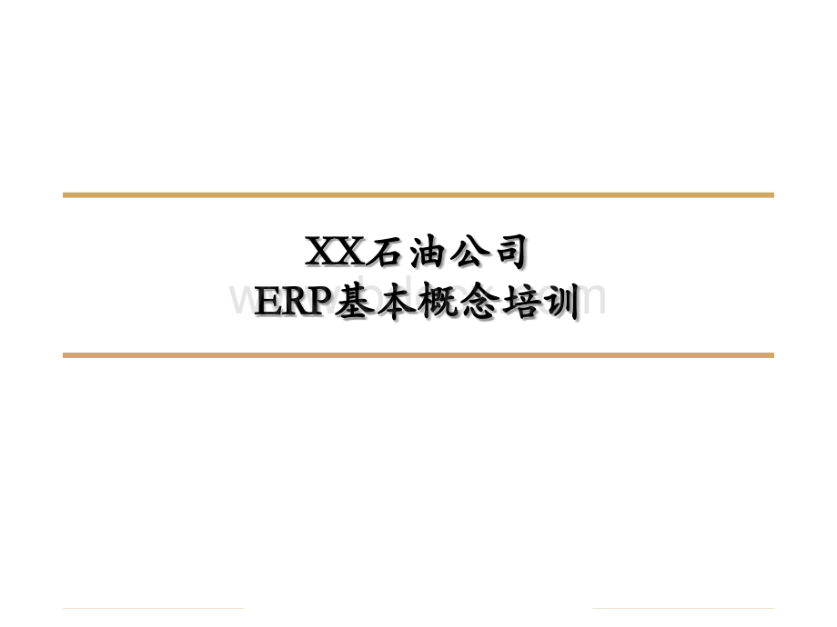 某石油公司ERP实施规划PPT文件格式下载.ppt