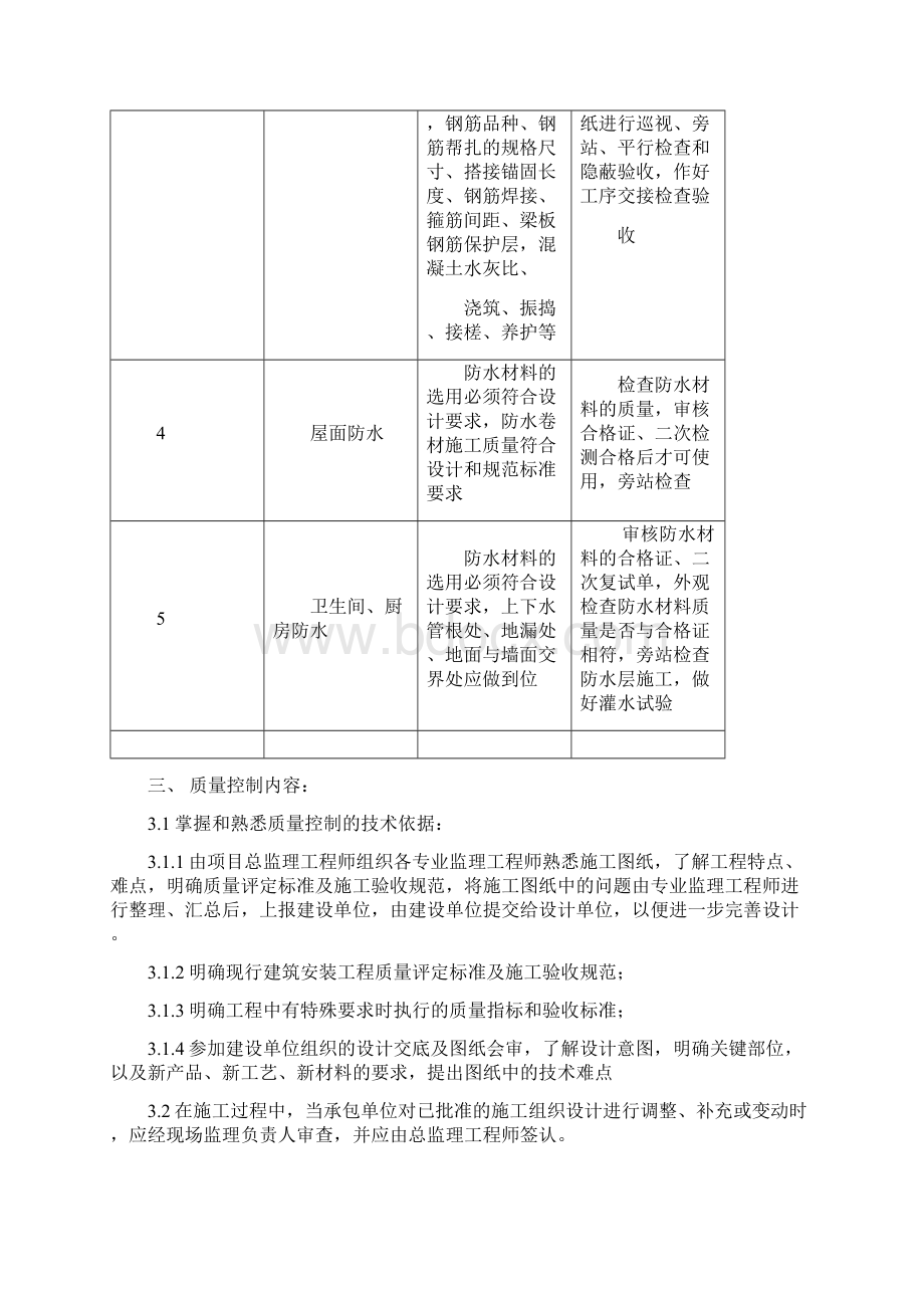 施工阶段质量控制点的设置及控制措施Word格式文档下载.docx_第3页