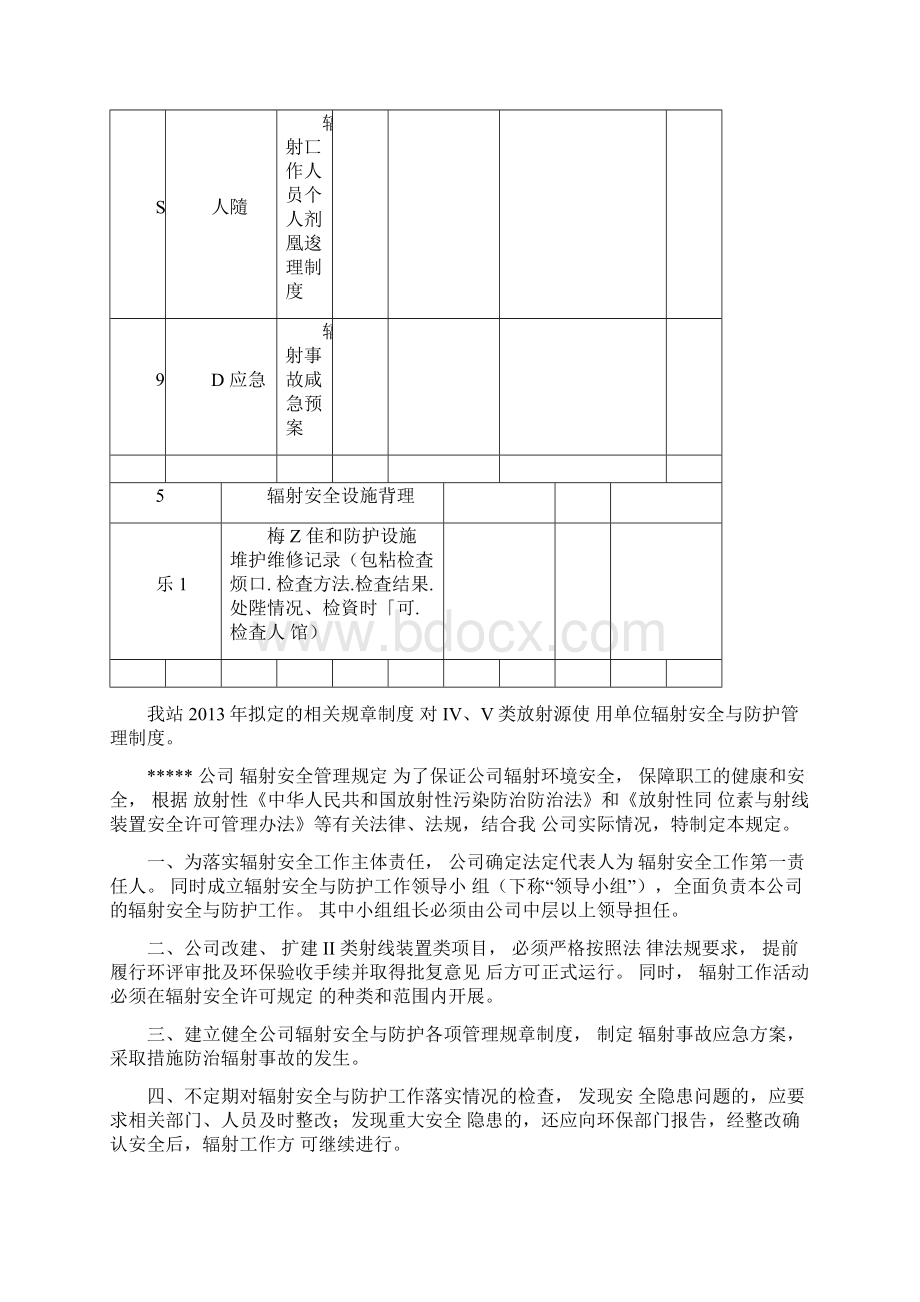 II类X射线探伤项目辐射安全与防护管理制度Word文档格式.docx_第3页