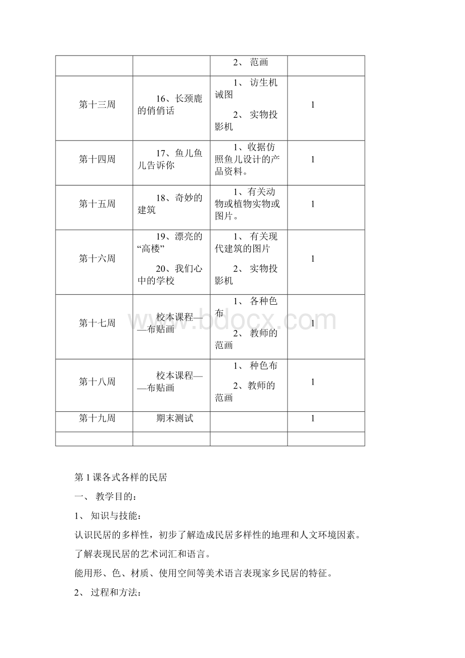 最新岭南版小学美术三年级上册教案全集.docx_第3页