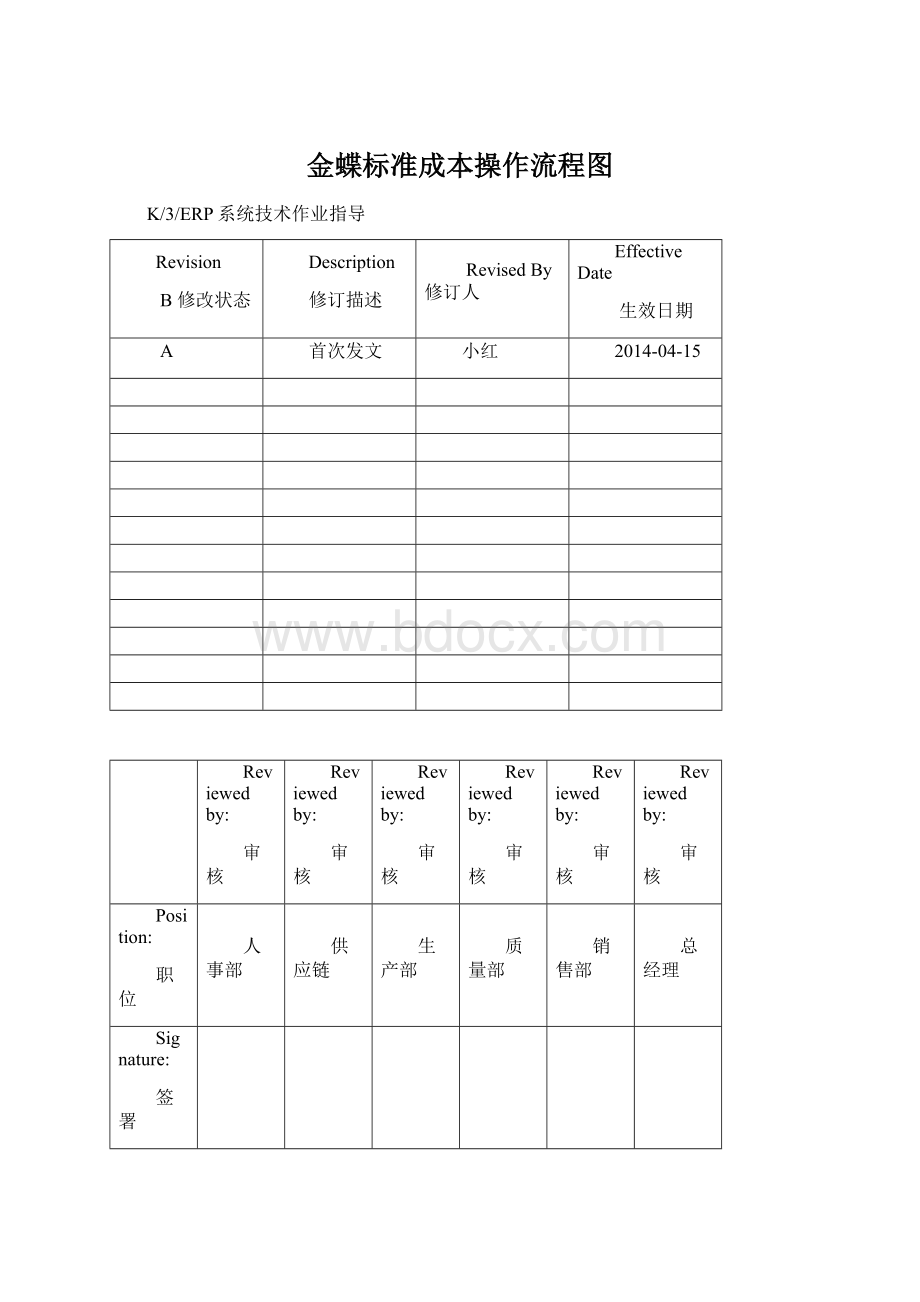 金蝶标准成本操作流程图Word文档下载推荐.docx_第1页