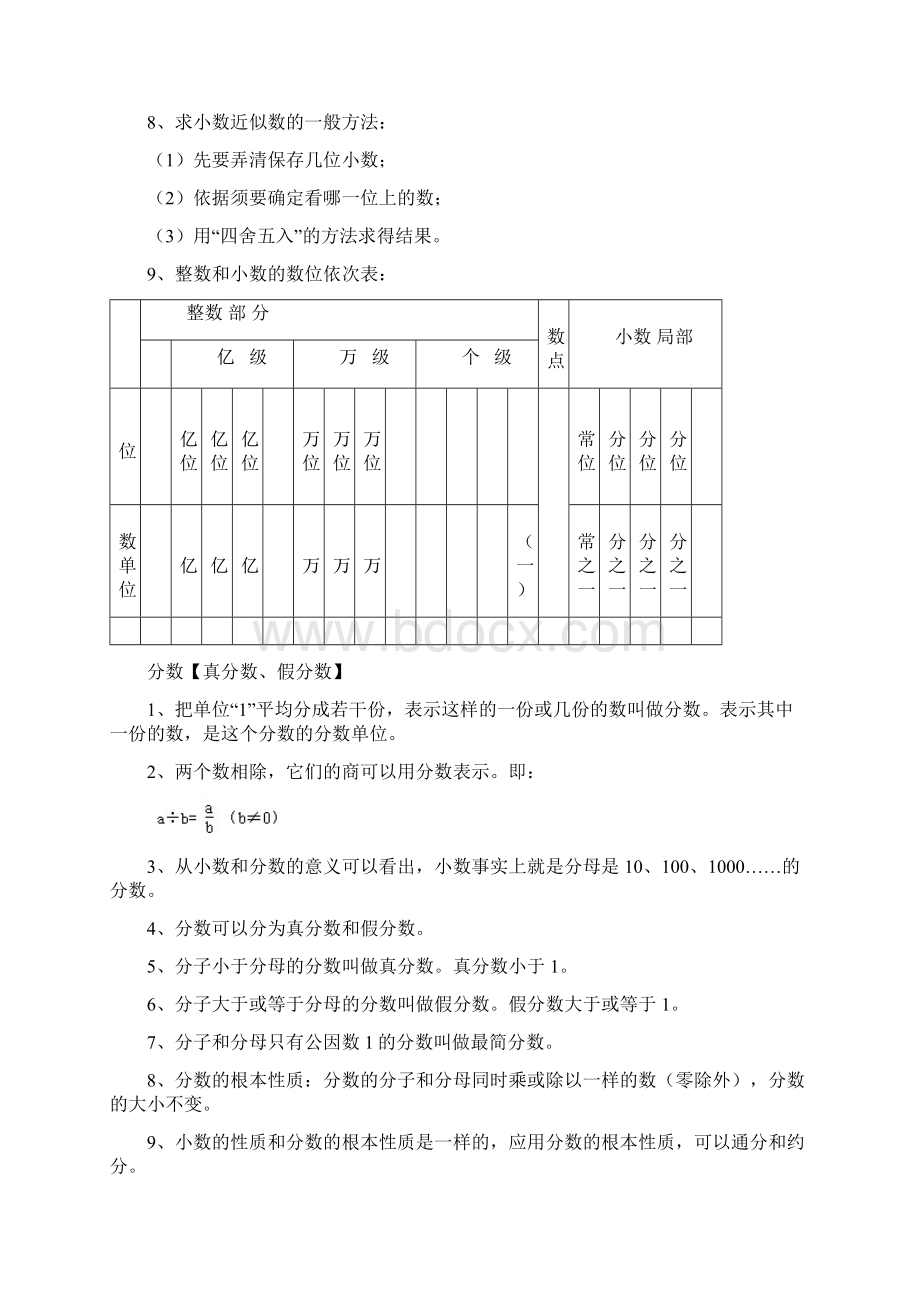 苏教版小学数学总复习基础知识点汇总好用Word文档格式.docx_第2页