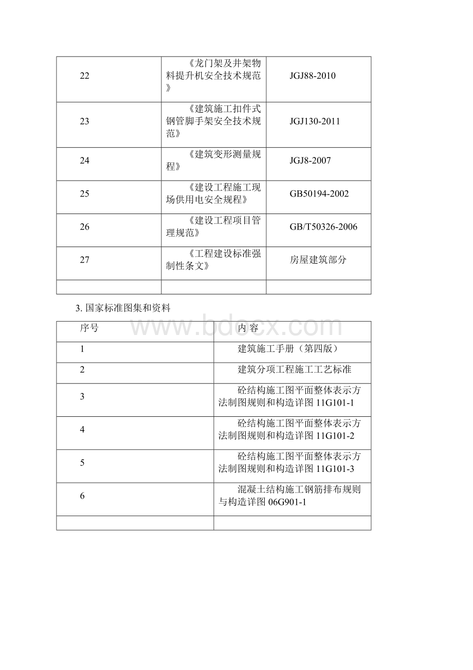 多层幼儿园施工组织设计框架结构.docx_第3页