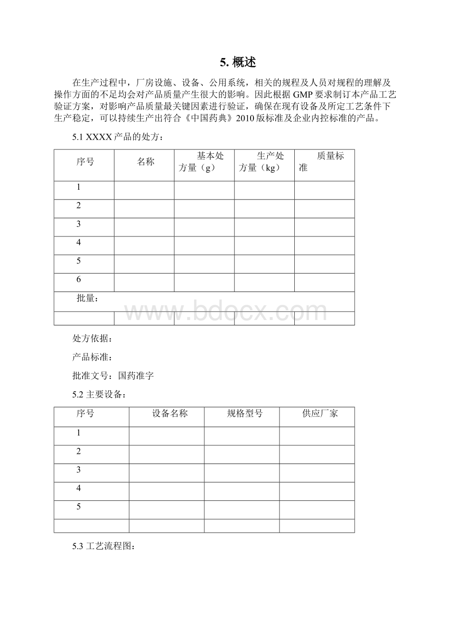 工艺验证方案模板文档格式.docx_第3页