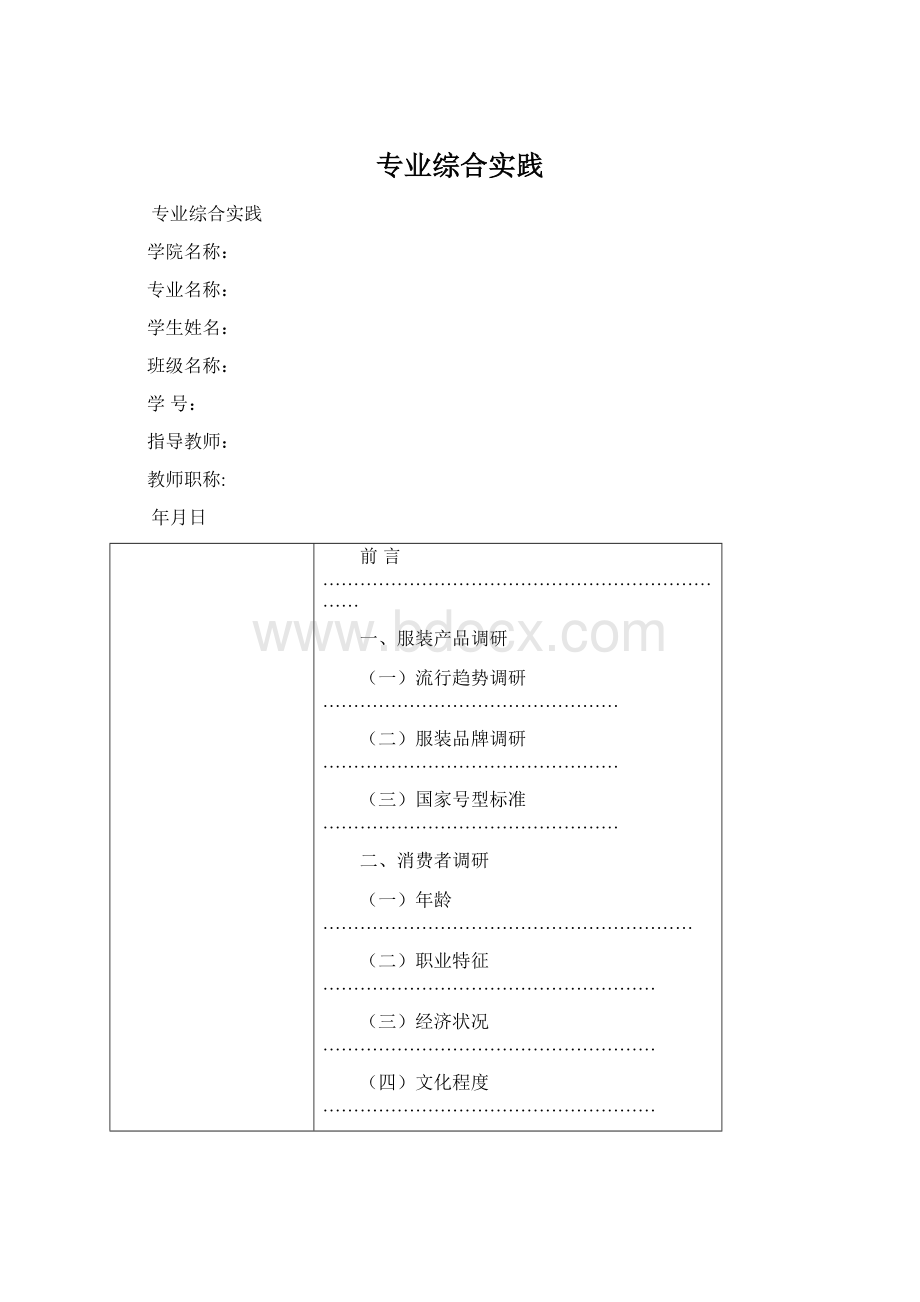 专业综合实践.docx_第1页