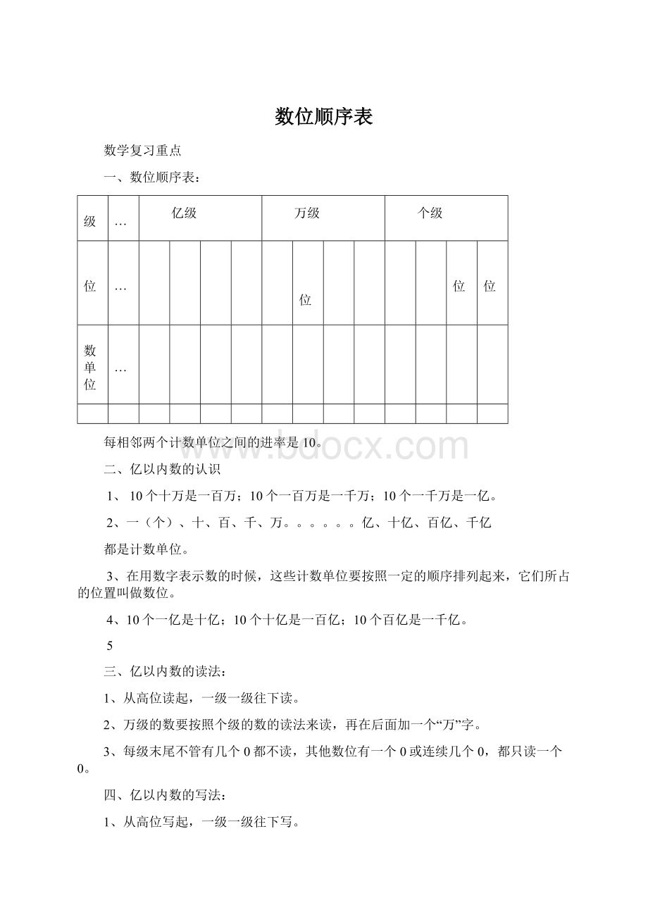 数位顺序表Word文档下载推荐.docx