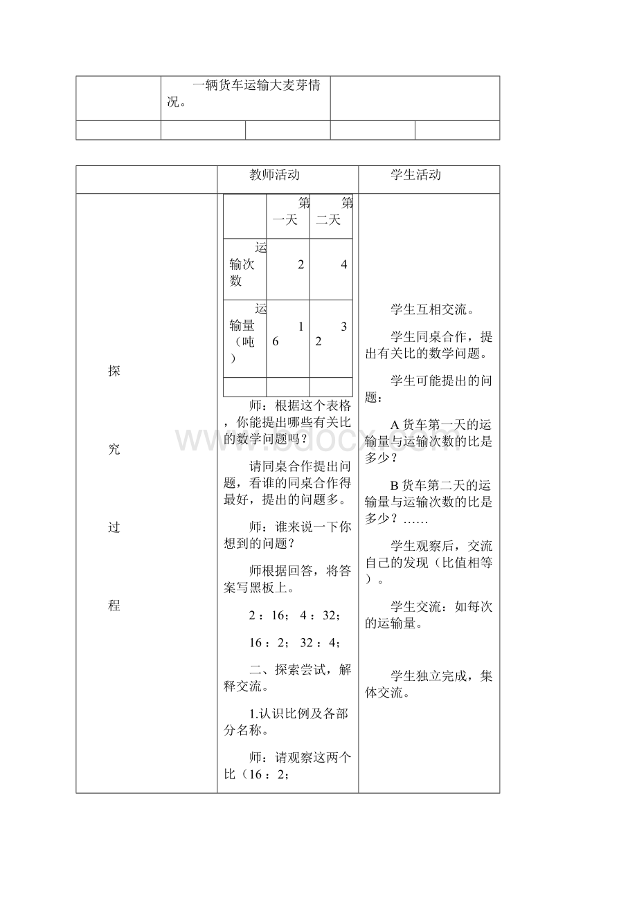 青岛版六年级下册数学第三单元教案.docx_第2页