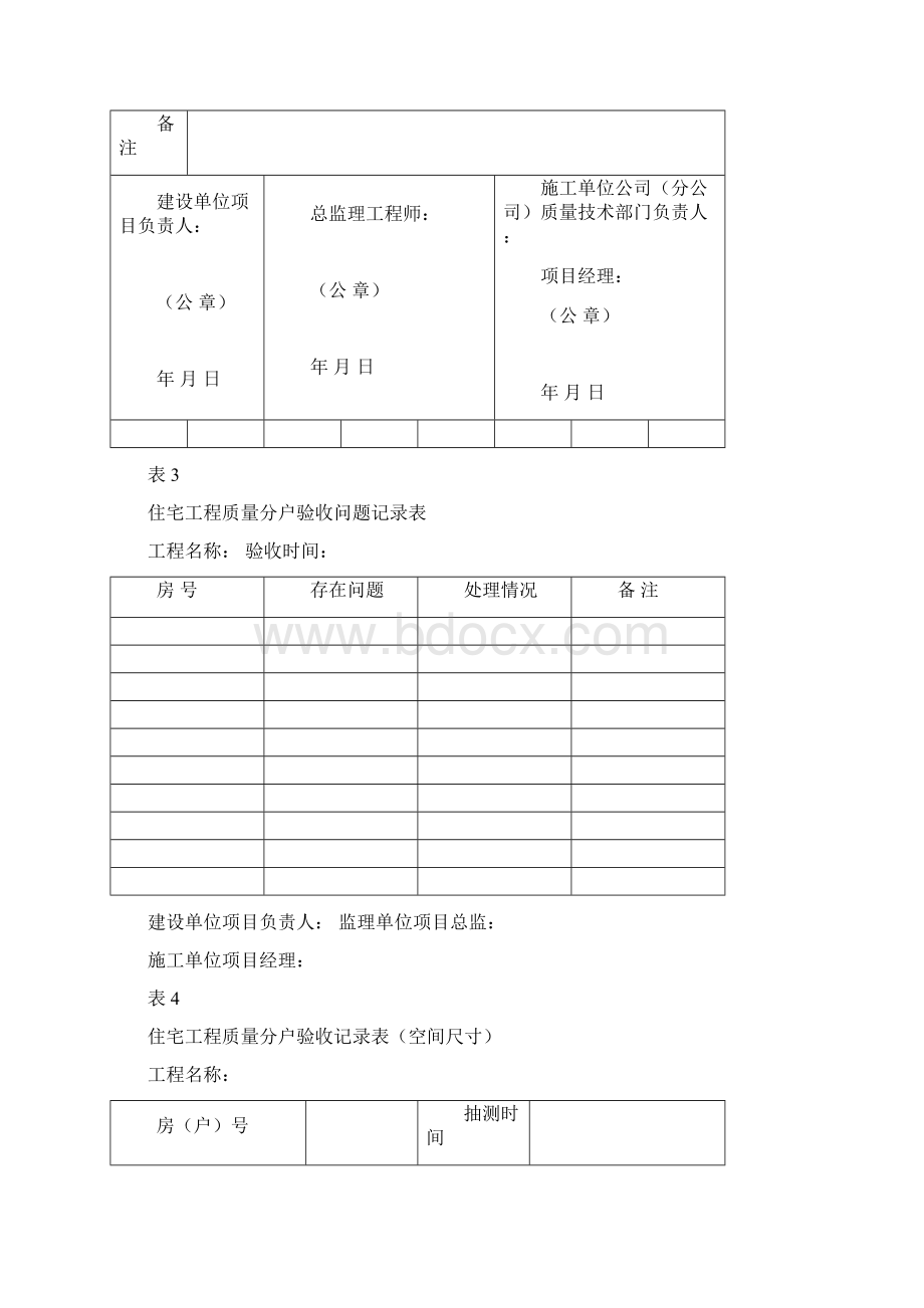 住宅工程质量分户验收记录表表1表9.docx_第3页