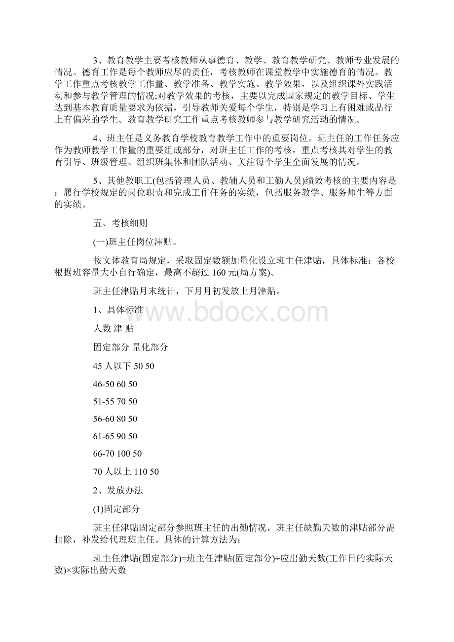 中小学教师绩效考核方案.docx_第2页