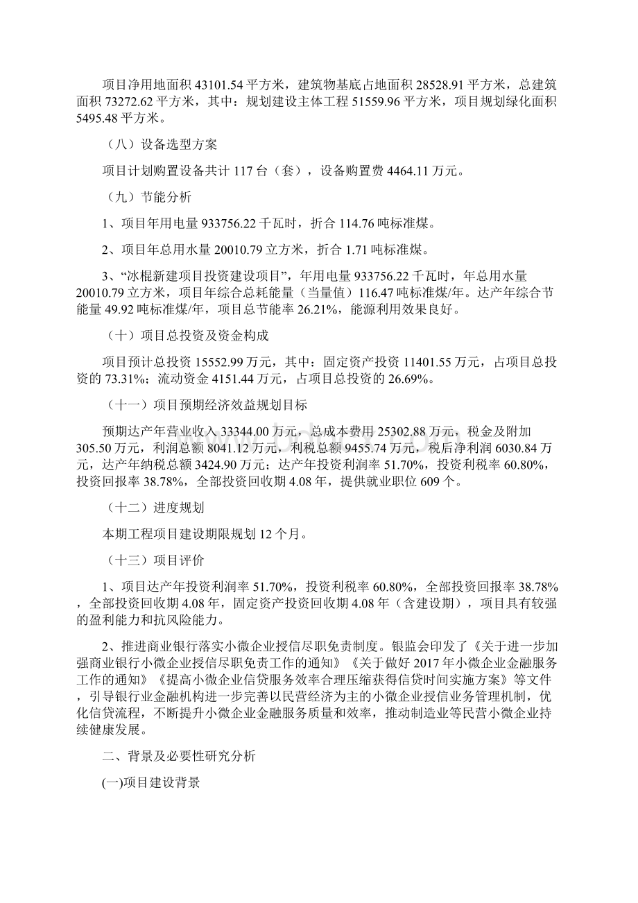 冰棍新建项目投资计划.docx_第2页