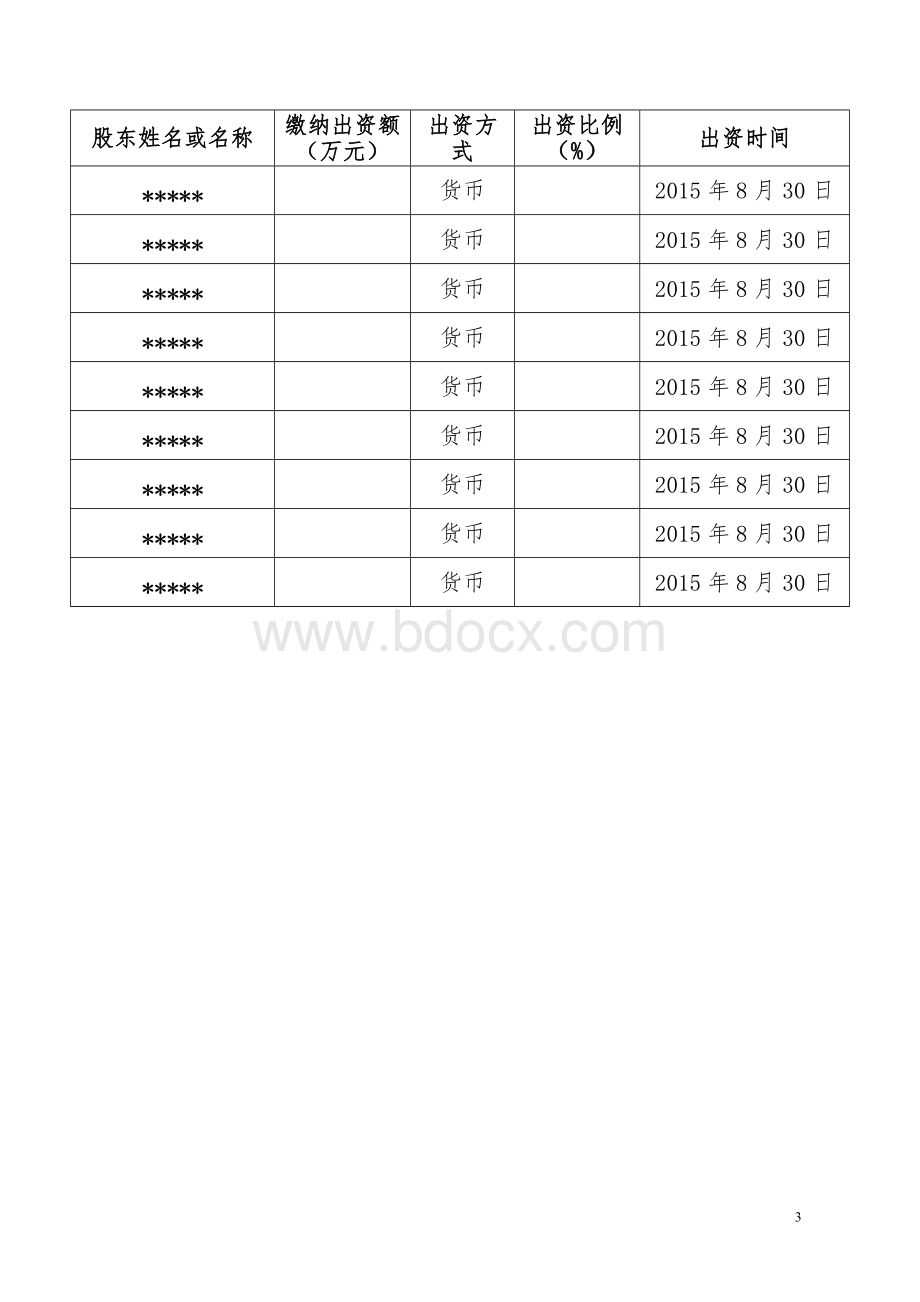 村集体经济开发公司章程文档格式.doc_第3页