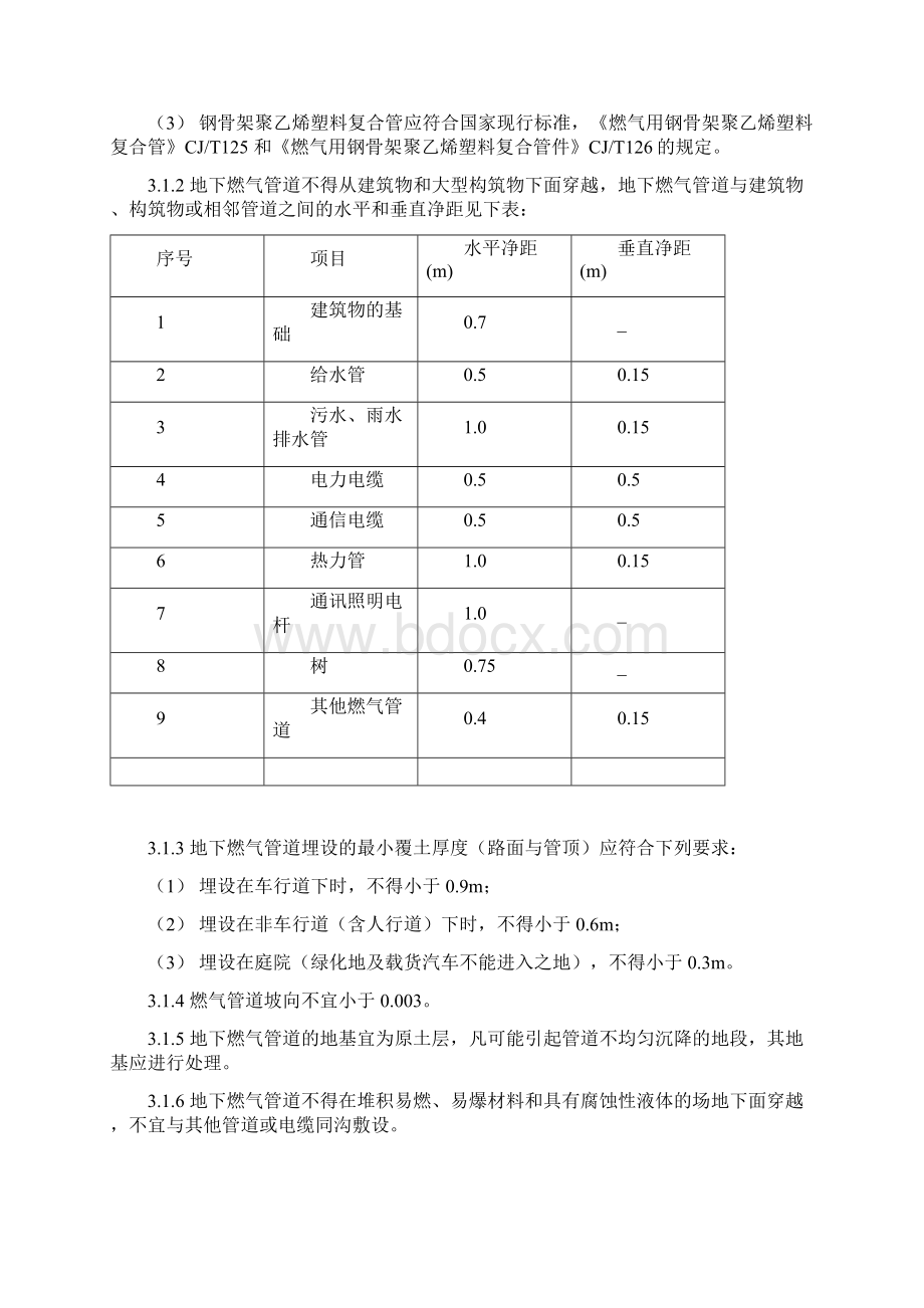 室外燃气管道工程设计施工及验收标准.docx_第2页