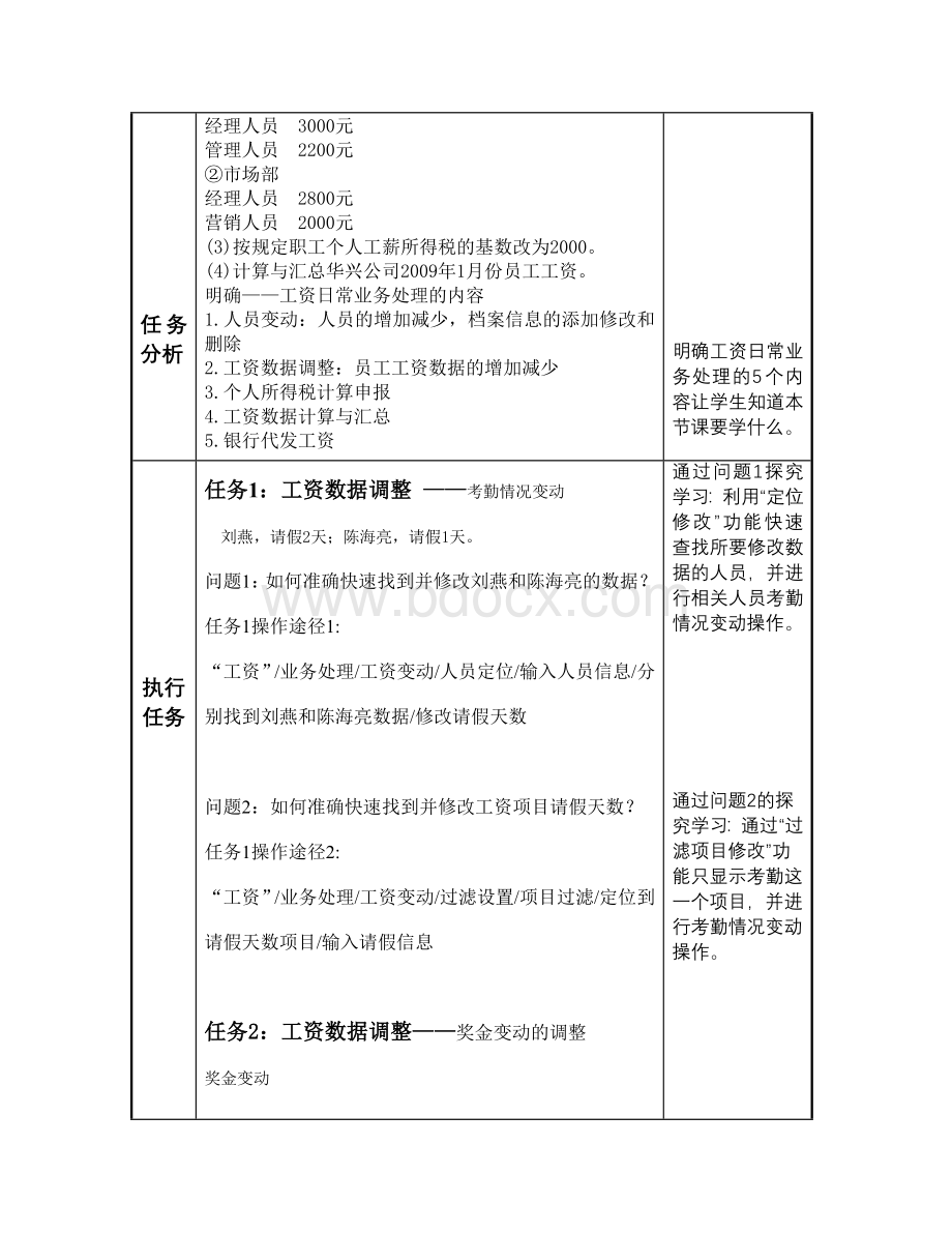 工资系统日常业务处理教案.doc_第2页