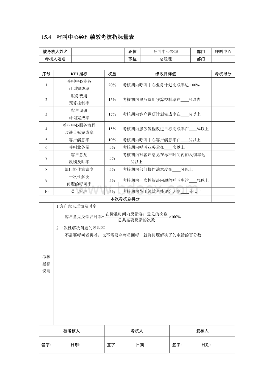 客户服务人员绩效考核方案Word文件下载.doc_第3页